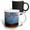 Multicolor, variant on 3drose, Photograph of a Young Red Tailed Hawk Flying over a Field., 15oz Mug