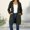 Green, variant on Women's Hoodies with Zippers Size 2XL Solid Color Fleece Lined Long Sleeve Pocket Winter Casual Sweatshirt