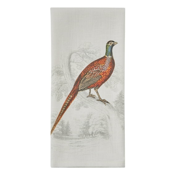 Park Designs Pheasant Printed Dishtowel Set of 2