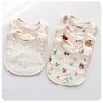 thumbnail image 1 of Babero en forma de U de gasa de algodón de seis capas, toalla para la saliva de los niños, babero para comer para bebés, toalla de leche antiescupir para bebés, babero con hebilla en la espalda, 1 of 3