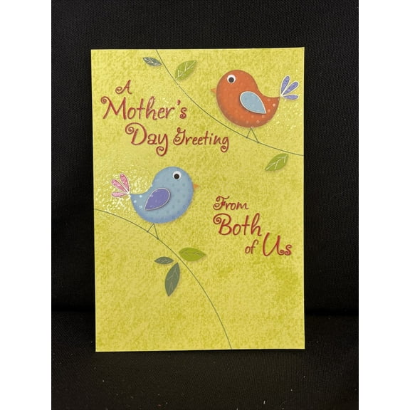 Mother's Day from Both of Us Greeting Card w/Envelope