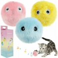 thumbnail image 1 of Lifelike Animal Sounds In Chirping Cat Toys, Soft Plush Material For Safe And Engaging Interactive Cat Kicker, Free-Switch Design Offers Flexible Playtimes (3Pcs), 1 of 5