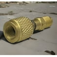 thumbnail image 2 of Tmalltide HVAC R32 Reverse Thread 1/4” Female, 1/4” Male  Adapter For A2L R454B/R32 Tanks, 2 of 8
