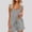 A223 Gray, variant on Xdegoge Pajamas Set 2 Piece Lounge Sleepwear for Women Sleeveless Square Neck Ruffle Top and Elastic Waist Shorts Set Casual Summer Nightwear Outfits Cozy PJs