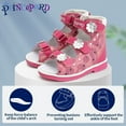 thumbnail image 3 of Orthopedic Sandals for Kids with High Back,Girls Corrective Shoes with Ankle and Arch Support, 3 of 7