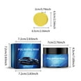 thumbnail image 3 of Fzsteel Auto Polishing Wax with Carnauba and Silica - Scratch Repair, Paint Protection, and Hydrophobic Coating for a Brilliant Shine and Easy Car Care, 3 of 9