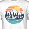 thumbnail image 2 of Teelocity Don't Bother Me Graphic T-Shirt (Medium - Standard Fit, White), 2 of 4