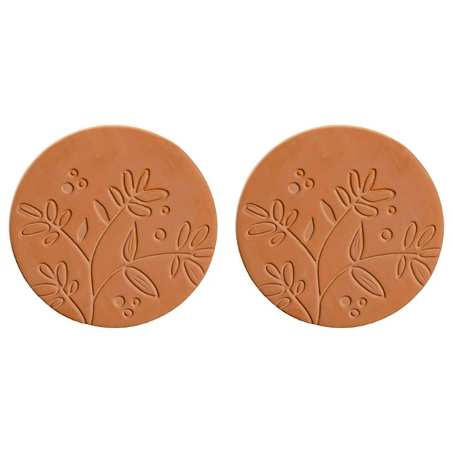 Contenants de Rangement Adoucissant Alternatif pour Conservation des Aliments Contenant Brun Disque Réutilisable et Solution pour Organiser Votre Cuisine*2 Pack
