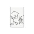 thumbnail image 1 of Minimalist Nursery Wall Art Decor Disney Mickey Mouse And Friends Poster Toy Story Line Art Canvas Painting Room Decoration Gift30X40cm No Frame Gao Jinjia LED, 1 of 2