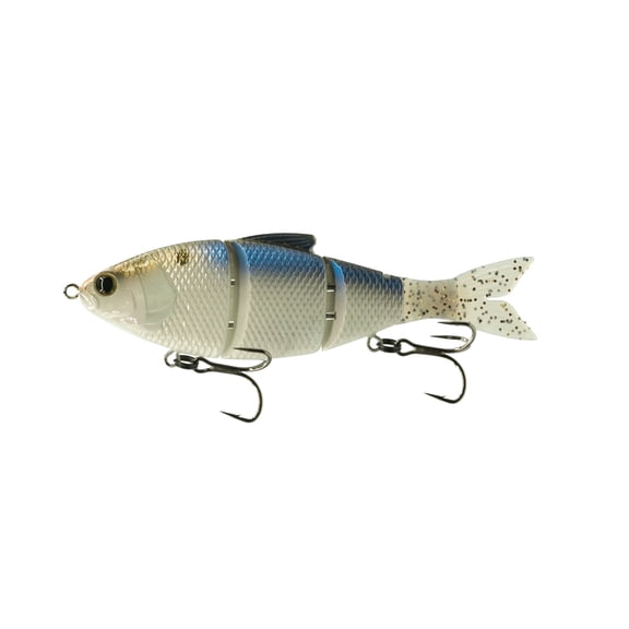 6th Sense Trace 5 in. Multi–Jointed Swimbait Series, Realistic Swimming Hard Bait
