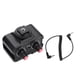 thumbnail image 3 of Mezclador de audio para cámara, adaptador de mezclador universal para cámara de 2 canales WS-V2 Mezclador de micrófono para cámara Durabilidad comprobada, 3 of 12