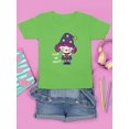 thumbnail image 3 of Cute Halloween Witch T-Shirt Juniors -Image by Shutterstock,  x-Large, 3 of 4