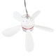 thumbnail image 1 of Ventilador Colgante Para Acampar, Ventilador De Techo Portátil De 16,5 Pulgadas De Bajo Consumo Con Luz Multifuncional 2 En 1 CC 12 V Para Pesca En Interiores Y Exteriores, 1 of 7