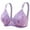 Purple, variant on Fatuov Wireless Bras for Women Fashion Sexy Full Coverage Spaghetti Straps Push-Up Bralettes for Casual Thin Breathable Summer Bras 34B, Black