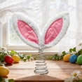 thumbnail image 4 of Easter Bunny Ear Tree Topper Decoration, Fun Holiday Decor for Christmas Trees, Lightweight and Durable Design, for Parties and Gift Giving, 4 of 7