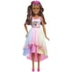 thumbnail image 3 of Barbie Gigante Fiesta Unicornio 72cm De Altura Pelo Castaño Barbie Muñeca, 3 of 4