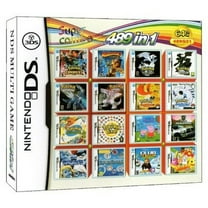 489 IN 1 NDS game color box US Version