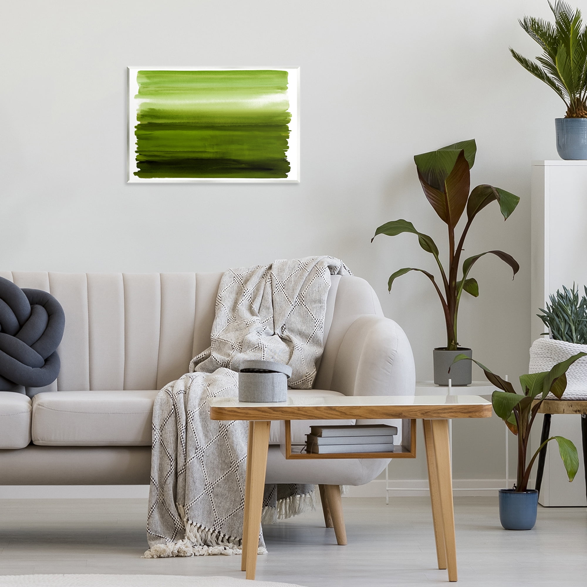 Stupell Industries Ombre Green Gradient Wall Plaque Art, design by Allie Corbin