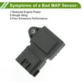 thumbnail image 5 of Unique Bargains Manifold Absolute Pressure MAP Sensor for CHERY QQ 2006-2010 No.5WY250IA/133611010 1 Pc, 5 of 6