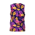 thumbnail image 3 of Gaeub Purple Flower Men's Mesh Basketball Jersey, Quick-Drying Sleeveless Top S-4XL, Loose Muscle Tank Top -X-Large, 3 of 9