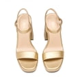 thumbnail image 4 of Sandalia DREAM PAIRS GISELLE Tacón Grueso 11 cm Oro Talla 5.5, 4 of 6