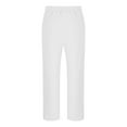 thumbnail image 5 of hotojiny Mens Linen Pants Casual Yoga Pants for Men Solid Color Elastic Waist Drawstring Baggy Summer Beach Trousers with Pockets, 5 of 6