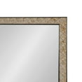 thumbnail image 3 of Kate and Laurel Soniva Traditional Rectangle Wall Mirror, 20 x 30, Gold, Global Framed Rectangular Bathroom Vanity Mirror with Embossed Ornate Texture, 3 of 7