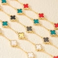 thumbnail image 4 of Four Leaf Diamond Necklace Green_Gift Of G, 4 of 4