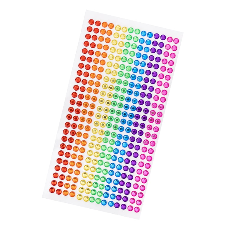 EK Success Jolee's Boutique Dimensional Bling Stickers - Dual Tone Prism Aquamarine, 25 Pieces