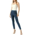 thumbnail image 2 of INSPIRE CHIC Women's Jeggings Tummy Control Stretchy High Waisted Skinny Jeans, 2 of 5