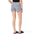 thumbnail image 4 of Juniors' Unionbay Delaney Stretch Twill Shorts Color: Black Size: 0, 4 of 4