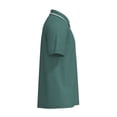 thumbnail image 3 of Playera Polo George para Hombre Tejida Manga Corta Verde Talla CH, 3 of 4