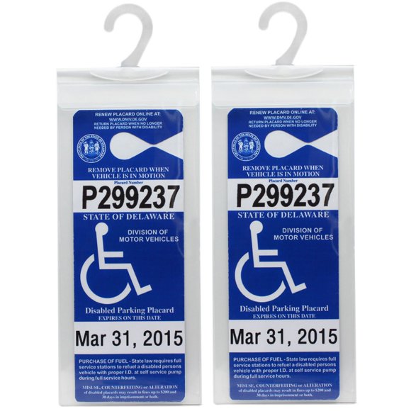 Handicap Placard Holders