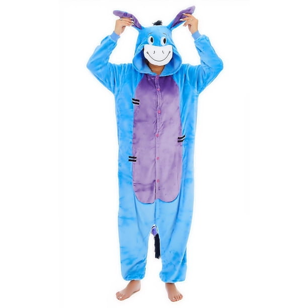 Winnie The Pooh Personajes Unisex Onesiee Disfraz Sudaderas con capucha Pijamas A