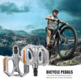 thumbnail image 3 of Bicicleta 2x M195 MTB Pedales de Ndcxsfigh 2 Rodamientos Aluminio con reflector (Plata), 3 of 5