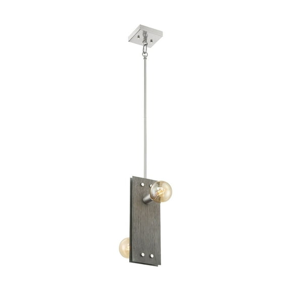 Nuvo Lighting - Stella-2 Light Pendant in Industrial Style-6 Inches Wide by 15