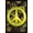 Black Framed Version, variant on Peace Wall Poster, 22.375" x 34"