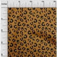 thumbnail image 1 of oneOone Cotton Jersey Rust Brown Fabric Animal Skin Sewing Material Print Fabric By The Yard 58 Inch Wide-OP2, 1 of 4