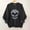 Black, variant on Floleo Womens Halloween Skull Print Sweatshirt Crew Neck Long Sleeve Casual Pullover Top Glitter Graphic Relaxed Fit for Fall Party Daily Wear