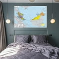 thumbnail image 4 of Malaysia Map Posters Print Photo Art Painting Canvas Poster Home Decorative Bedroom Modern Decor Posters Gifts 12x18inch(30x45cm), 4 of 6