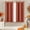 Burnt Orange, variant on Sage Green Short Window Curtains for Bedroom Bathroom,48 Inch Length Sun Heat Blocking Cooling Summer Insulated Thermal Blackout Curtains,2 Panels
