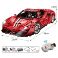 thumbnail image 1 of Cada 61042 3187PCS Technical RC Racing Car Super Car Building Blocks City Remote Control Sports Vehicle Bricks Toys for Kids, 1 of 6