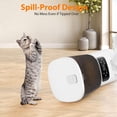 thumbnail image 5 of Automatic Cat Feeders for Two Cats, 5L/20 Cups Double Automatic Cat Food Dispenser with 2 Stainless Bowls, Timer Setting 20 Portions 6 Meals Per Day, 10s Meal Call, Pet Feeder for Cat, 5 of 8
