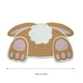 thumbnail image 3 of Hearth & Gear Spring Bunny Welcome Rug Bunny Resurrection Rug Stains Non Farmhouse Decorative Rug Farmhouse Spring Rug Carpets for Living Room Soft Couch Blanket Dog Blanket Room Size Rugs Full Size, 3 of 6
