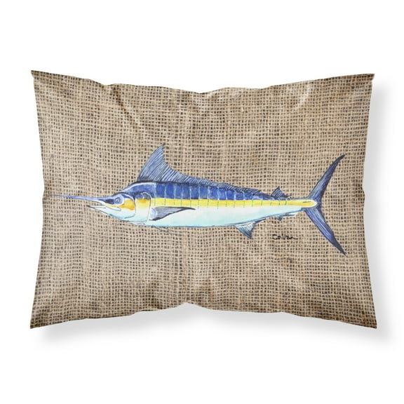 Fish - Marlin Fabric Standard Pillowcase