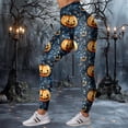 thumbnail image 7 of mgoYE Halloween Pajamas Pants Women High Waisted Yoga Pants Holiday Novelty Print Workout Tights Seamless Casual Tummy Control Leggings Women Legging Size S, 7 of 7
