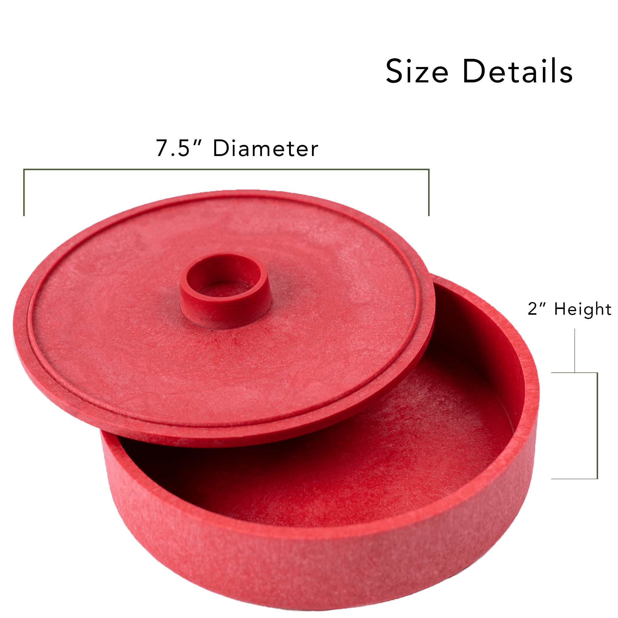 Tortilla Warmer / Tortilla Holder Tortilla Container in Red