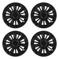 thumbnail image 2 of 19 Inch Hubcap, 4pcs Hubcap Asymmetrical Design Wheel Hub  Replacement For  Model Y 2020 To 2023, 2 of 8