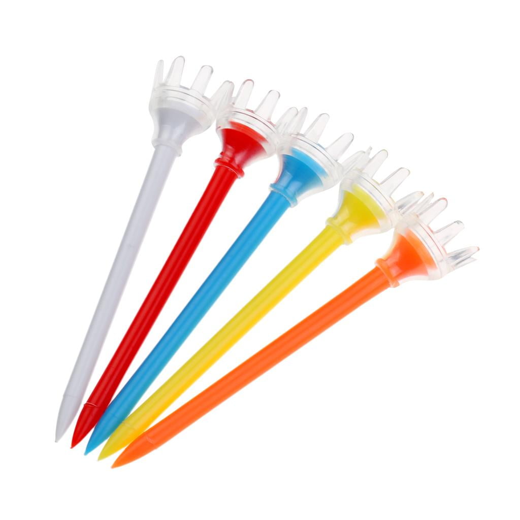 Lightweight And Durable Tees 90mm, Set of 5, Color