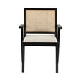 thumbnail image 4 of Rotterdan Dining Chair With Wood Frame and Natural Rattan SET OF 2, 4 of 6